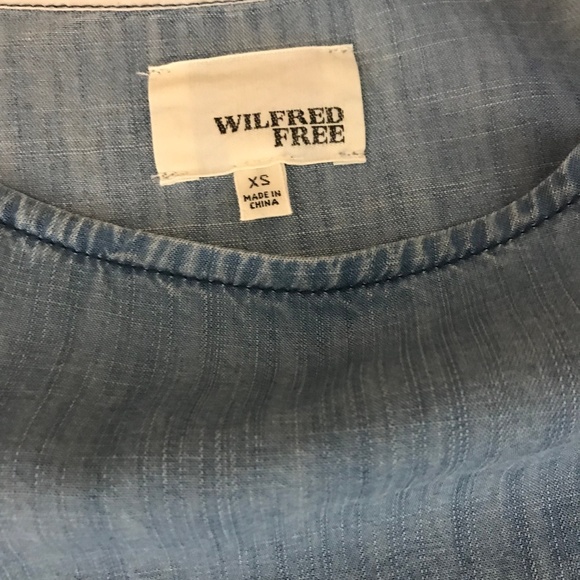 Aritzia: Wilfred Free Denim Dress - Picture 7 of 7